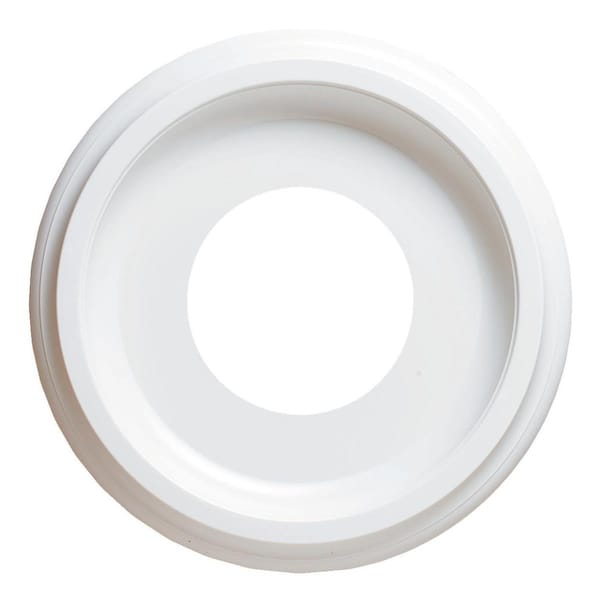 Westinghouse Ceiling Medallion 9.75In Smooth Molded Plastic White Finish 7703700 - main
